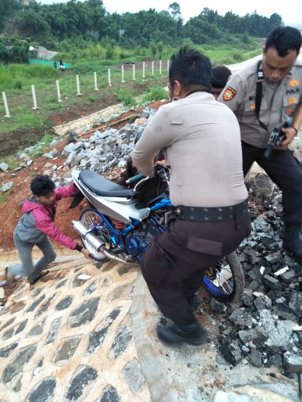 Gerebek Area Balap Liar, Polisi Amankan Puluhan Sepeda Motor
