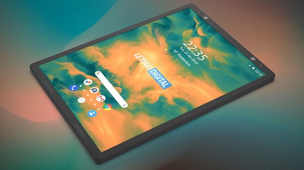 Smartphone Layar Lipat Motorola Muncul dalam Gambar Paten
