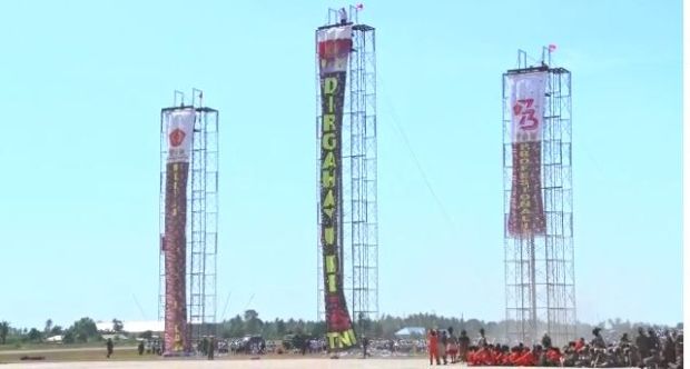 KSAD Pimpin Peringatan HUT TNI ke 73 di Merauke Papua
