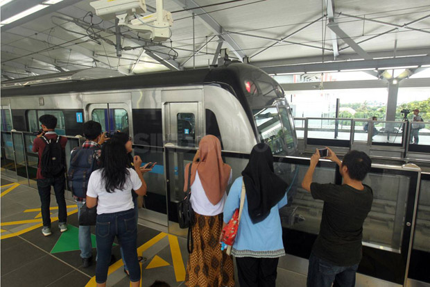 Uji Coba MRT Hari Pertama, Begini Pengalaman Menaiki si Ratangga