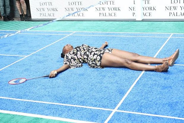 Keseruan Rafael Nadal dan Venus Williams Bermain Bulu Tangkis
