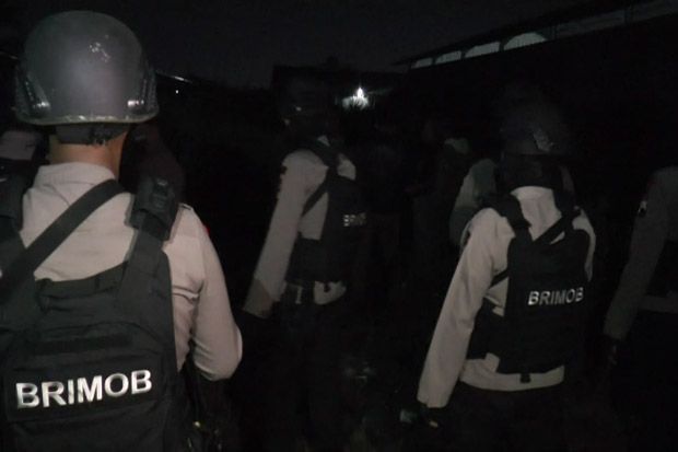 Napi Lapas Pekalongan Kabur, Puluhan Brimob Sisir Rawa