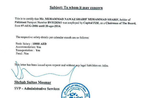 Nawaz Sharif Dok