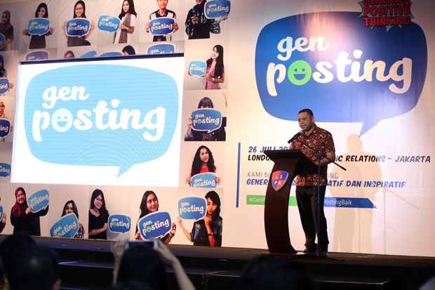 Gen Posting, Pelopor Penyebar Konten Positif di Medsos