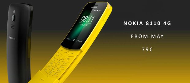 Mau Sukses ala Nokia 3310, HMD Bangkitkan Nokia 8110 dari Kubur