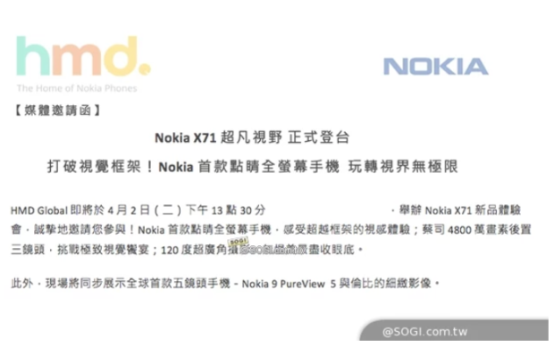 Nokia X71 Terpilih Jadi Smartphone Kamera 48 MP Pertama dari HMD Global