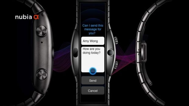 Gelang Nubia Alpha Borong Fungsi Jam Tangan Pintar dan Ponsel Sekaligus