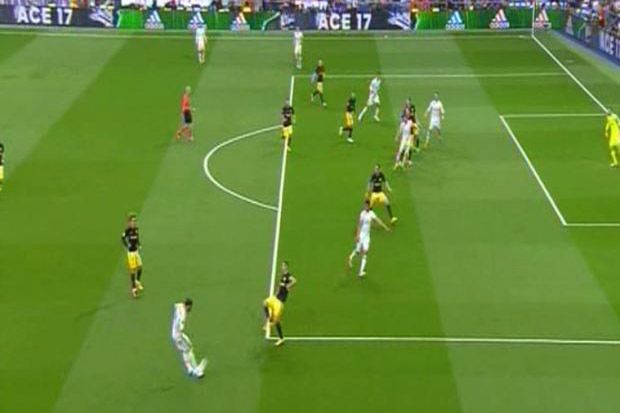Babak I: Sundulan Ronaldo Getarkan Gawang Atletico