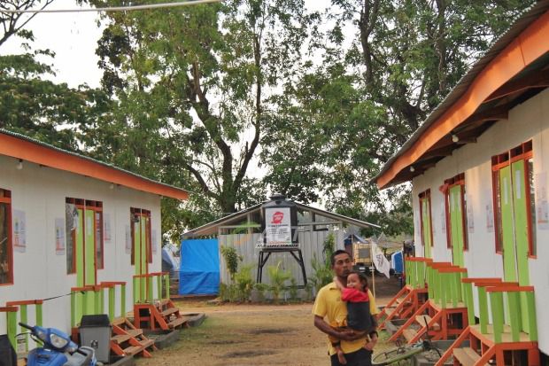 224 Unit Shelter ACT untuk Pengungsi di Lombok