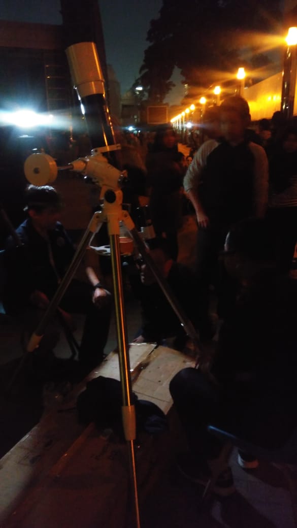 Planetarium Siaran Langsung Proses Gerhana Bulan di YouTube