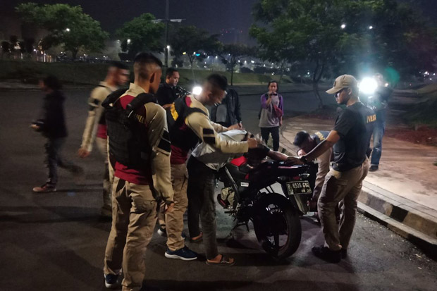 Operasi Gabungan, Petugas Amankan 23 Motor Bodong di Tangsel
