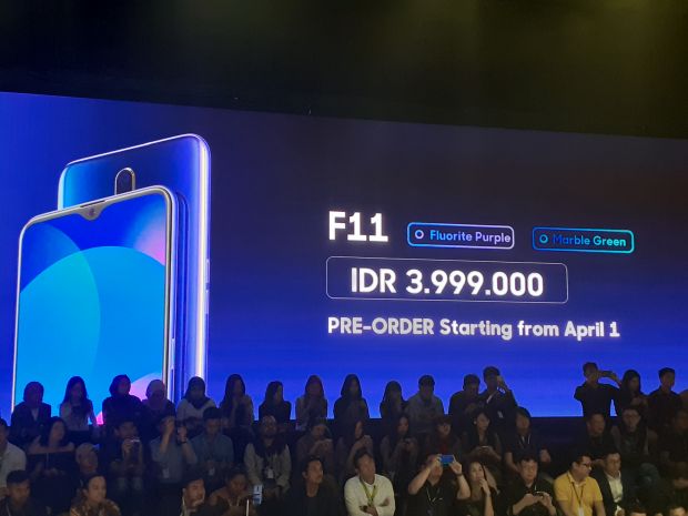 Resmi Meluncur, Ini Harga dan Ketersedian Oppo F11 Pro