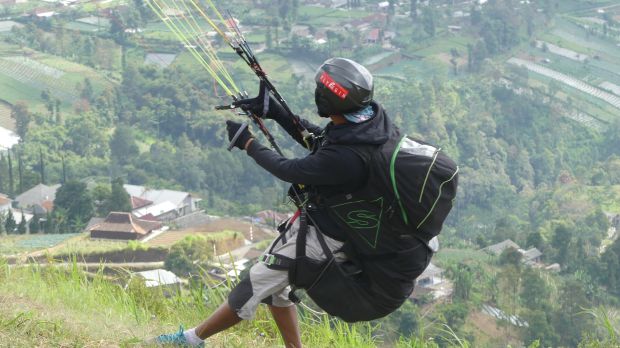 Kejurnas Paralayang Jadi Uji Nyali Atlet Junior di Bukit Segoro Gunung