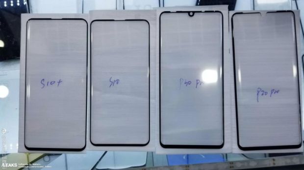 Pelindung Layar Bocor Tunjukkan Takik Teardrop Pada Huawei P30 Pro
