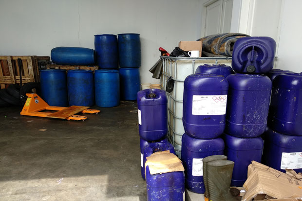 Balai POM Gerebek Pabrik Kosmetik Ilegal di Tangerang