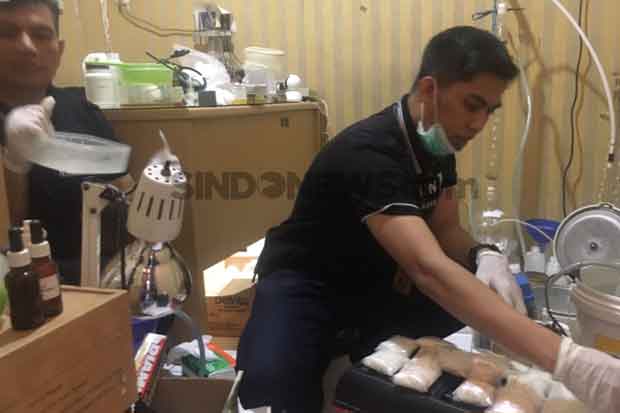Dilengkapi CCTV Canggih, Akses Masuk Pabrik Sabu Terbatas
