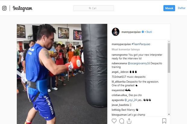 Mayweather dan Pacquiao Posting Video Latihan, Sinyal Rematch?