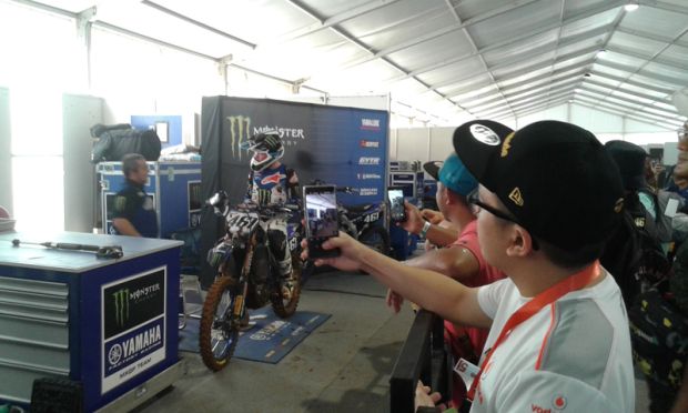Paddock Crosser MXGP Semarang Diserbu Pengunjung