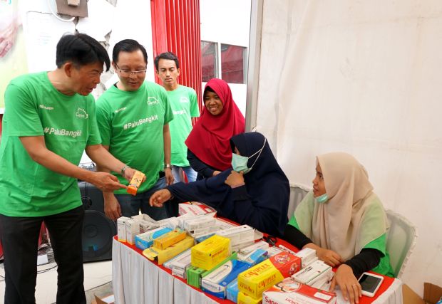 Pabrikan Raksasa Elektronik Jepang Ini Tetap Peduli Korban Gempa Palu