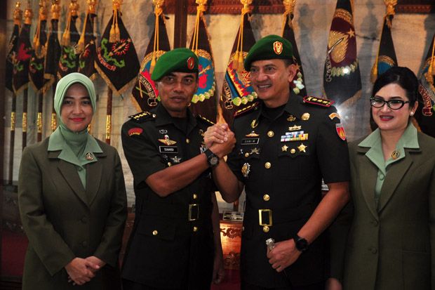 Pangdam Wuryanto Rotasi 4 Pejabat Kodam IV Diponegoro