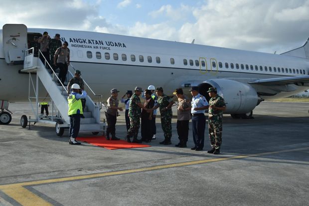 Panglima TNI dan Kapolri Kunjungi Lombok