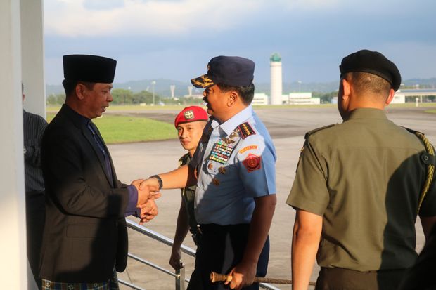 Panglima TNI Tiba di Rimba Air Force Base Brunei