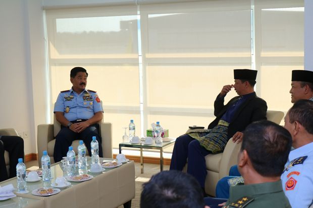 Panglima TNI Tiba di Rimba Air Force Base Brunei