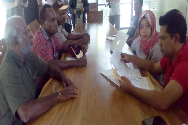 Owners of Papua Ulayat Land Comes to Aidenvironment Asia