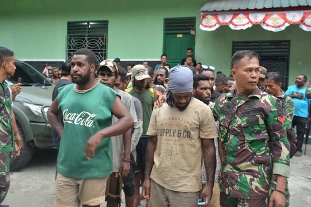Massa Pendemo di Jayapura Papua Sepakat Tak Mau Ikut Aksi Lagi
