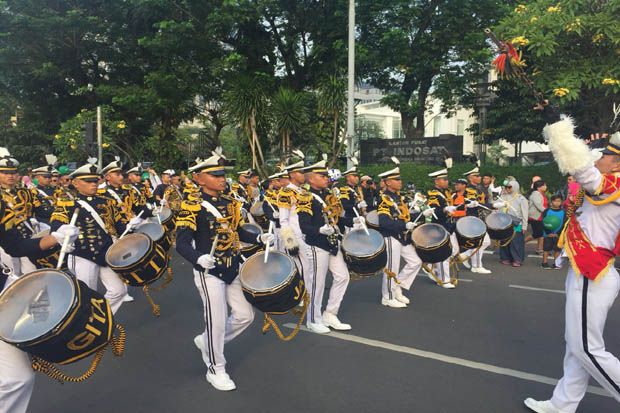 Potret Kemeriahan Parade Asian Games 2018 di Jakarta