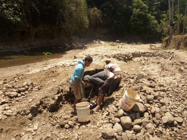 Proyek Irigasi di Pabuaran Sukamakmur Diduga Tak Sesuai Standar