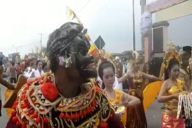Atraksi dan Pawai Budaya Semarakkan Festival Kalianda Lampung Selatan