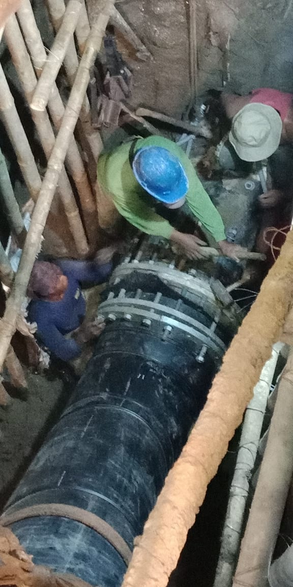 PDAM Kesulitan Perbaiki Pipa Bocor karena Utilitas di Bawah Tanah