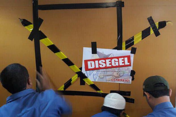 Keluhkan Tata Kelola, Pekerja JICT Segel Ruang Direksi