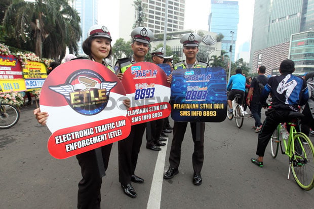 Gubernur Anies Hadiri Peluncuran Tilang Elektronik di CFD