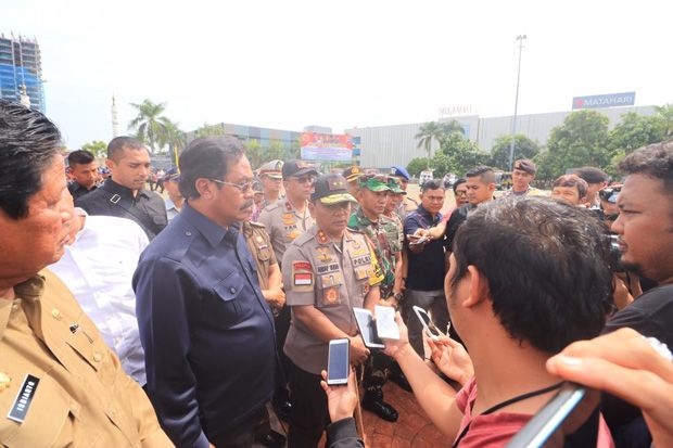 Amankan Pemilu 2019, TNI Polri Apel Pasukan Ops Mantap Brata di Batam