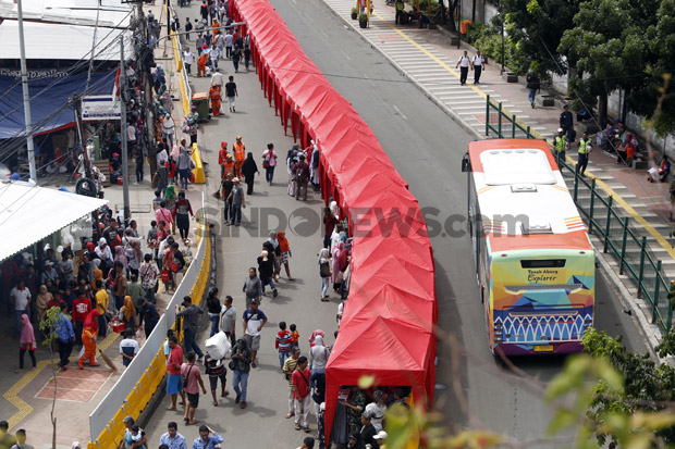Tinjau Penataan Tanah Abang, Anies: Semua Bisa Difasilitasi