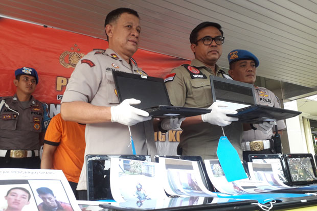 Kawanan Pencuri Laptop Sekolah di Tangerang Ditembak
