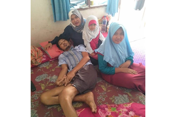Menderita Tumor Ganas, Istri Ari Galang Dana untuk Operasi Suaminya