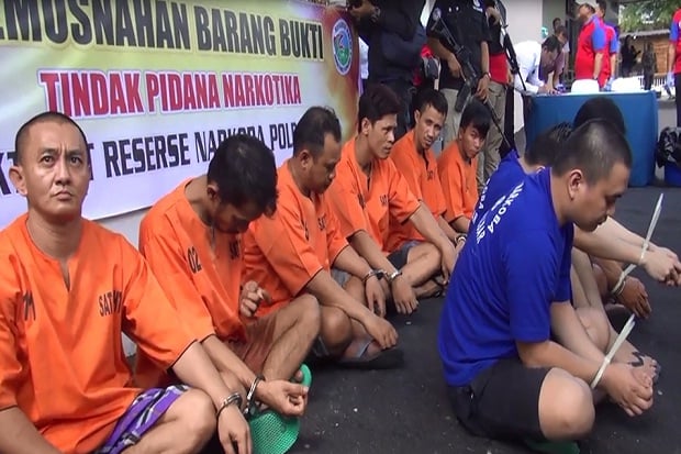Polda Kalimantan Barat Sita 26 Kg Sabu Jaringan Internasional