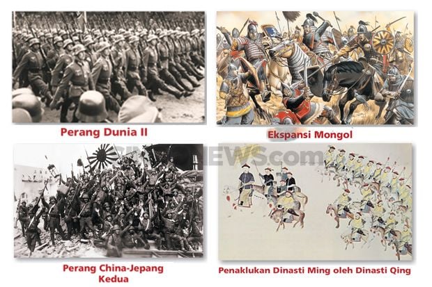 Inilah Deretan Perang dengan Korban Terbesar