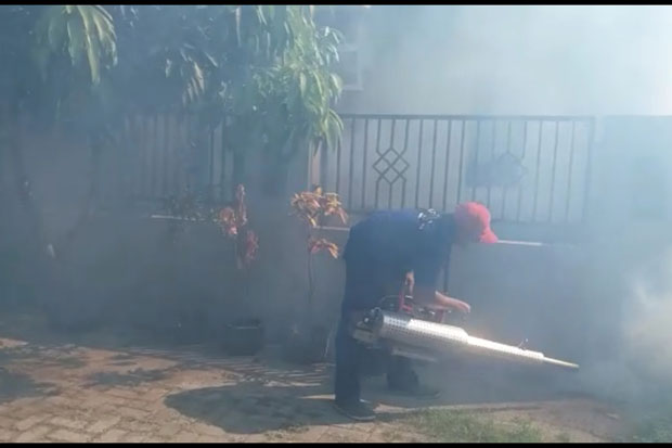 Cegah DBD, Partai Perindo Asapi 300 Rumah Warga di Semarang