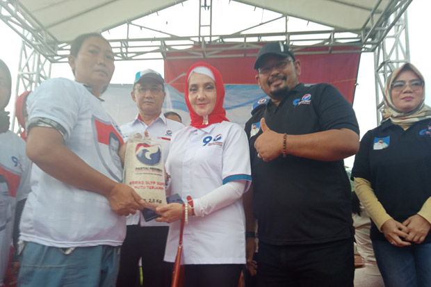 Ribuan Warga Antusias Hadiri Kampanye Terbuka Partai Perindo di Bekasi