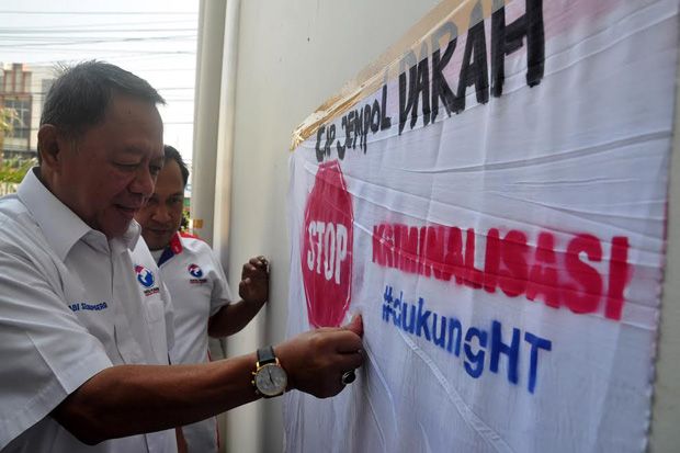 Kader dan Pengurus Perindo Jateng Siap Pasang Badan Bela HT