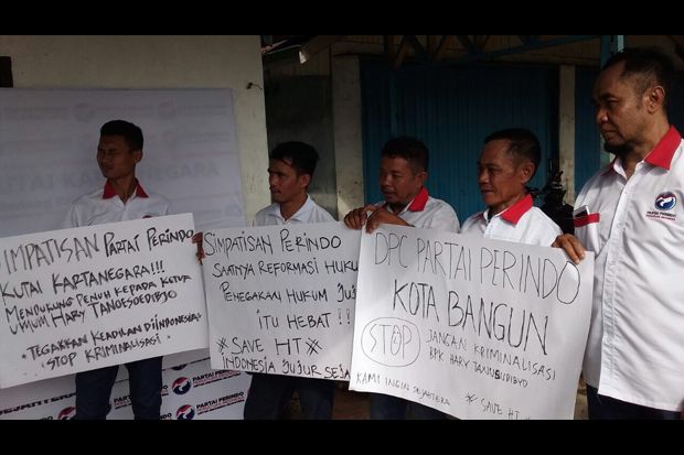 Terus Mengalir, Pernyataan Dukungan untuk Hary Tanoe