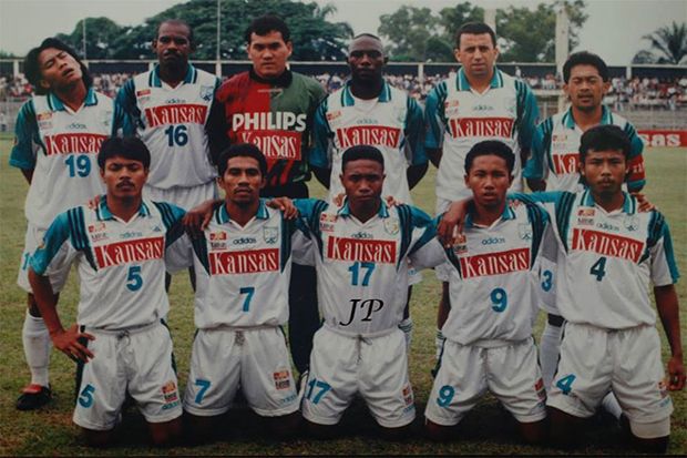 Spirit Juara Liga Indonesia 1997 di Jersey Preseason Persebaya