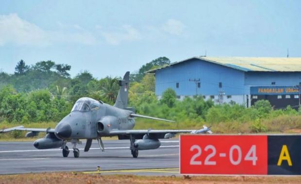 2 Pesawat Tempur Skadron Udara 12 Siaga di Lanud RHF