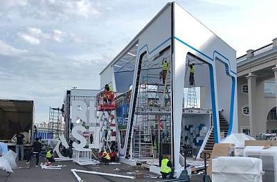 Tinggal Hitungan Hari Stadion St Petersburg Belum Selesai Berbenah