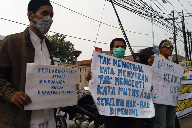 59 Pegawai RS Aria Sentra Medika Kena PHK Tanpa Pesangon