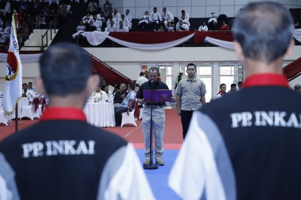 Panglima TNI Kukuhkan Pengurus Pusat INKAI Periode 2018-2022